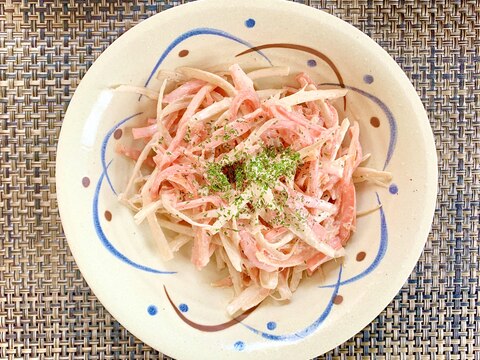 ごま香るごぼうサラダ